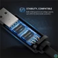 Kép 4/4 - UGREEN Kábel USB-A - RJ45, M/M, 3m, fekete