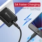 Kép 3/4 - UGREEN Kábel USB 2.0 USB-A - Micro USB, M/M, 3m fekete