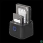 Kép 1/6 - Advance HDD/SSD Dokkoló - DUALDOCK CLONE 2.5" / 3.5" (USB-A3.0 to 2xSATA, fekete)