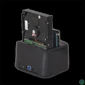 Kép 3/6 - Advance HDD/SSD Dokkoló - DUALDOCK CLONE 2.5" / 3.5" (USB-A3.0 to 2xSATA, fekete)