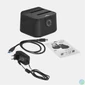 Kép 6/6 - Advance HDD/SSD Dokkoló - DUALDOCK CLONE 2.5" / 3.5" (USB-A3.0 to 2xSATA, fekete)