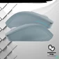 Kép 4/8 - Advance Egér vezeték nélküli - FEEL WIRELESS (1600 DPI, 4 gomb, kék)