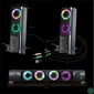 Kép 10/12 - Advance Hangszóró - SOUNDPHONICS RGB 6W RMS (2.0, 3,5mm Jack, RGB, fekete)