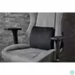 Kép 2/2 - AROZZI Gaming szék kiegészítő - memóriahabos deréktámasz párna fekete velúr