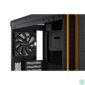 Kép 4/8 - Be Quiet! Számítógépház - Pure Base 600 Window Orange (ATX, edzett üveg oldallap, fekete/narancssárga)