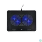 Kép 1/5 - Bluestork Notebook Hűtőpad 17"-ig - NB-COOLER-ONE (LED, 2xUSB-A)