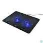 Kép 2/5 - Bluestork Notebook Hűtőpad 17"-ig - NB-COOLER-ONE (LED, 2xUSB-A)