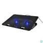 Kép 3/5 - Bluestork Notebook Hűtőpad 17"-ig - NB-COOLER-ONE (LED, 2xUSB-A)