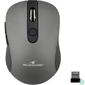 Kép 1/5 - Bluestork Vezeték nélküli Egér - M-WL-OFF60-GREY (1600 DPI, 6 gomb, optikai, szürke)