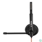 Kép 2/5 - Bluestork Fejhallgató - MC301 Office Headset (mikrofon; hangerő szabályzó, 3,5 Jack, fekete)