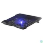 Kép 1/3 - Bluestork Notebook Hűtőpad 15,6"-ig - NB-COOLER-FIRST (LED, USB-A)