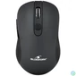 Kép 1/4 - Bluestork Vezeték nélküli Egér - M-WL-OFF60-BLACK (1600 DPI, 6 gomb, optikai, fekete)