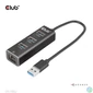 Kép 6/10 - Club 3D USB Hub - CSV-1430A (3.2 USB-A to 3xUSB-A, RJ45)