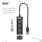 Kép 8/10 - Club 3D USB Hub - CSV-1430A (3.2 USB-A to 3xUSB-A, RJ45)