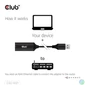 Kép 5/7 - Club 3D Átalakító - CAC-1421 (USB-A to RJ45, 5 GBps, M/F)