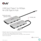 Kép 10/11 - Club 3D USB Hub - CSV-1547 (USB-C Gen 2 to 4xUSB-A 10 Gbps)