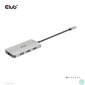 Kép 2/11 - Club 3D USB Hub - CSV-1547 (USB-C Gen 2 to 4xUSB-A 10 Gbps)