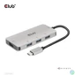 Kép 4/11 - Club 3D USB Hub - CSV-1547 (USB-C Gen 2 to 4xUSB-A 10 Gbps)