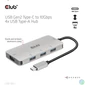 Kép 7/11 - Club 3D USB Hub - CSV-1547 (USB-C Gen 2 to 4xUSB-A 10 Gbps)