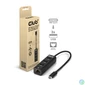 Kép 1/8 - Club 3D USB Hub - CSV-1549 (3.2 USB-C Gen 1 to 3xUSB-A, RJ45,1Gbps)