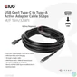 Kép 3/9 - Club 3D Kábel - CAC-1538 (USB-C Gen 1 to USB-A, 5Gbps, 10m)