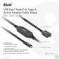 Kép 8/9 - Club 3D Kábel - CAC-1538 (USB-C Gen 1 to USB-A, 5Gbps, 10m)