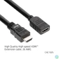 Kép 4/6 - Club 3D Kábel - CAC-1325 (HDMI 2.0 High Speed 4K60Hz, M/F, 5m, 26AWG)