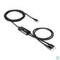 Kép 1/11 - Club 3D Kábel - CAC-1527 (USB-C Y kábel, 100W PD, 1.83m, 2xUSB-C)