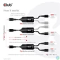 Kép 8/11 - Club 3D Kábel - CAC-1527 (USB-C Y kábel, 100W PD, 1.83m, 2xUSB-C)