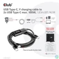 Kép 9/11 - Club 3D Kábel - CAC-1527 (USB-C Y kábel, 100W PD, 1.83m, 2xUSB-C)