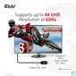 Kép 4/9 - Club 3D Kábel - CAC-2313 (HDMI 2.0, 4K60Hz, M/M, 10m, RedMere, Uni-directional)