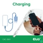 Kép 4/8 - Club 3D Kábel - CAC-3001 (USB-C, PD 240W, 20Gbps, 4K60Hz, fehér, M/M, 2m)