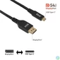 Kép 4/7 - Club 3D Kábel - CAC-1563 (USB-C to DisplayPort 2.1, 8K120Hz, 2m, M/M)