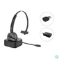 Kép 1/2 - Conceptronic Vezeték nélküli Fejhallgató - POLONA03BDA (BT+ USB adapter, hangerőszabályzó, felhajtható mikrofon, fekete)