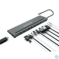 Kép 5/8 - Conceptronic Notebook Dokkoló - DONN17G (USB-C to HDMI/DP/USB-C PD/USB-C data/USB 3.0/USB 2.0/SD/TF/GbE/AUX)