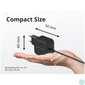 Kép 7/9 - Conceptronic Univerzális Töltő adapter - OZUL04BE (USB-C, 67W, 3,3-21V, fekete, 1,8m)