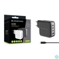 Kép 2/4 - Conceptronic telefon töltő adapter+kábel - ALTHEA18B (3xUSB-C+USB-A, 100W, USB-C töltő kábel, fekete)
