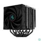 Kép 2/10 - DeepCool CPU Cooler - AK620 ZERO DARK (28 dB; max, 117,21 m3/h; 4pin csatlakozó, 6 db heatpipe, 2x12cm, PWM)
