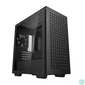 Kép 1/6 - DeepCool Számítógépház - CH370 (fekete, ablakos, 1x12cm ventilátor, Mini-ITX / Micro-ATX, 2xUSB3.0)