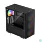 Kép 8/16 - DeepCool Számítógépház - CH560 (fekete, ablakos, 3x14cm +1x12cm ventilátor, Mini-ITX / Mico-ATX / ATX / E-ATX, 2xUSB3.0)