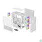 Kép 5/16 - DeepCool Számítógépház - CH560 Digital WH (fehér, 3x14cm + 1x12 venti, Mini-ITX / Mico-ATX / ATX / E-ATX, 2xUSB3.0)