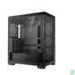 Kép 2/11 - DeepCool Számítógépház - CG580 (fekete, ablakos, venti nélkül, BTF, ATX, 2xUSB3.0, 1xUSB2.0)