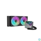 Kép 1/6 - DeepCool CPU Water Cooler - LT240 ARGB (max 19dB; max. 145,86 m3/h; 2x12cm)