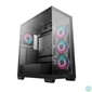 Kép 1/15 - DeepCool Számítógépház - CG580 4F (fekete, ablakos, 4x12cm A-RGB, BTF, ATX, 2xUSB3.0, 1xUSB2.0)