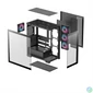 Kép 14/15 - DeepCool Számítógépház - CG580 4F (fekete, ablakos, 4x12cm A-RGB, BTF, ATX, 2xUSB3.0, 1xUSB2.0)