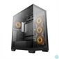 Kép 2/15 - DeepCool Számítógépház - CG580 4F (fekete, ablakos, 4x12cm A-RGB, BTF, ATX, 2xUSB3.0, 1xUSB2.0)