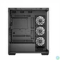 Kép 6/15 - DeepCool Számítógépház - CG580 4F (fekete, ablakos, 4x12cm A-RGB, BTF, ATX, 2xUSB3.0, 1xUSB2.0)