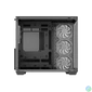 Kép 6/14 - DeepCool Számítógépház - CG530 4F (fekete, ablakos, 4x12cm A-RGB, BTF, ATX, 2xUSB3.0, 1xUSB2.0)