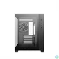Kép 3/11 - DeepCool Számítógépház - CG330 3F (fekete, ablakos, 3x12cm A-RGB, BTF, mATX, 2xUSB3.0, 1xUSB2.0)
