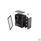 Kép 8/8 - Endorfy Számítógépház - Arx 500 Air (ATX /micro ATX/ITX, 1xUSB-C, 2xUSB3.0, 5x12cm ventilátor, ablakos, fekete)